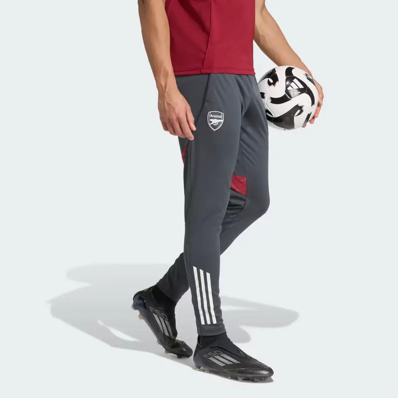 Pantaloni da allenamento Arsenal Tiro 25 Competition Grey miniatura 3
