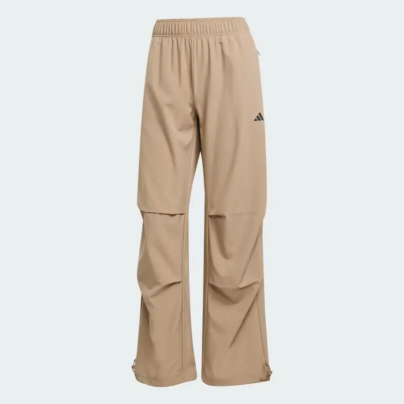 Pantaloni da allenamento essenziali in tessuto Chalky Brown miniatura 4
