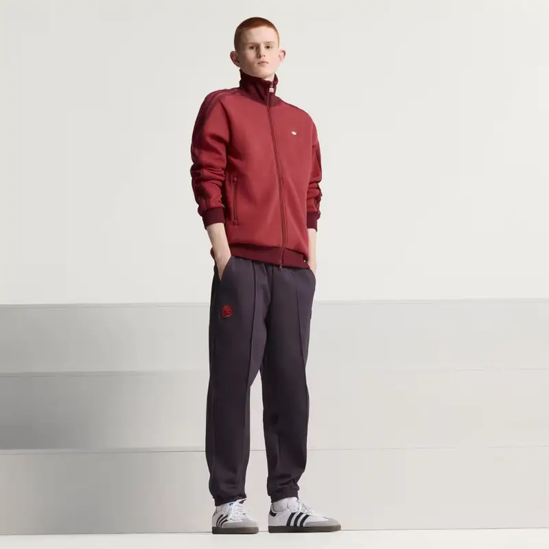 Pantaloni da allenamento FC Bayern Terrace Icons Aurora Black miniatura 4