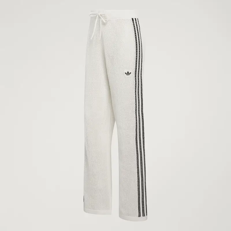 PANTALONI DA ALLENAMENTO FIREBIRD LAVORATI A MAGLIA E ALL' UNCINETTO Off White miniatura 4