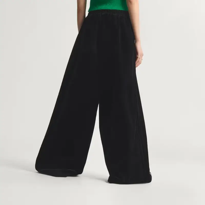 Pantaloni da allenamento Firebird oversize in twill spazzolato Utility Black miniatura 2