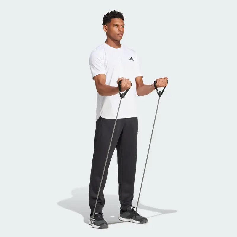 Pantaloni da allenamento Game and Go 3 Bar Logo Black miniatura 3