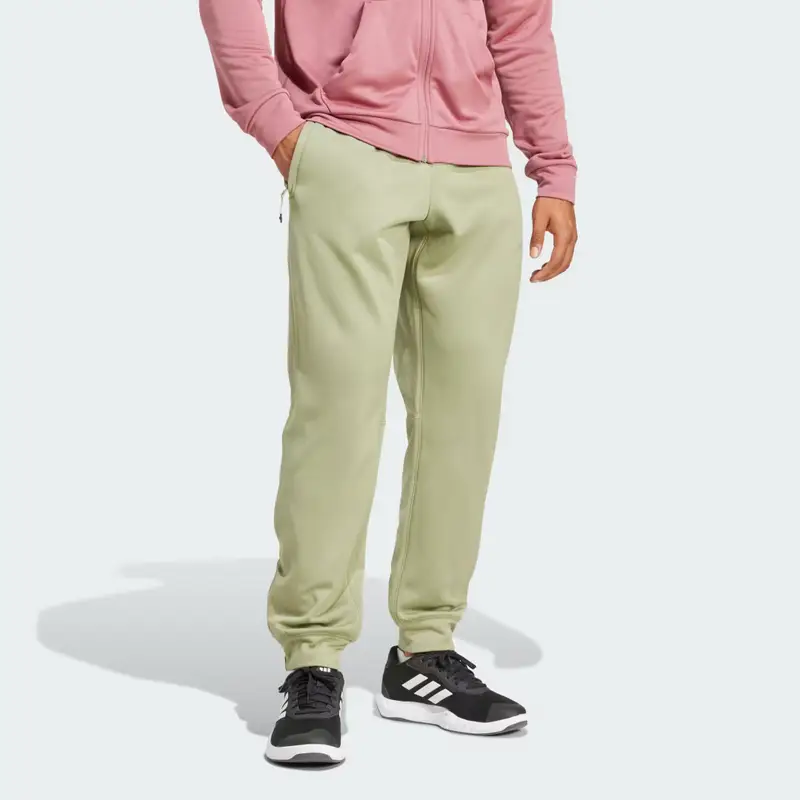 Pantaloni da allenamento Game and Go 3 Bar Logo Tent Green