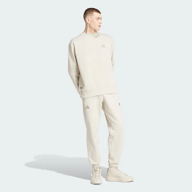 PANTALONI DA ALLENAMENTO MERCEDES - AMG PETRONAS FORMULA ONE TEAM PREMIUM Beige miniatura 3