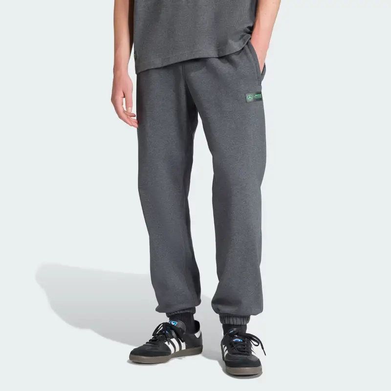 PANTALONI DA ALLENAMENTO MERCEDES - AMG PETRONAS FORMULA ONE TEAM PREMIUM Dark Grey Heather