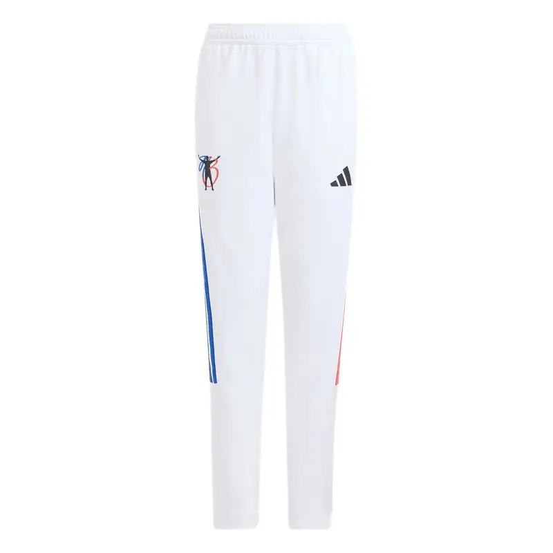 Pantaloni da allenamento per bambini adidas Jude Bellingham Blanc