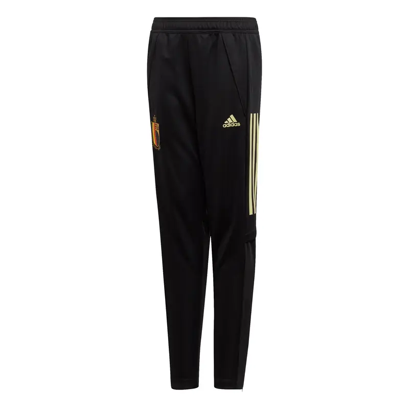 Pantaloni da allenamento per bambini Belgique 2020 | Adidas Nero