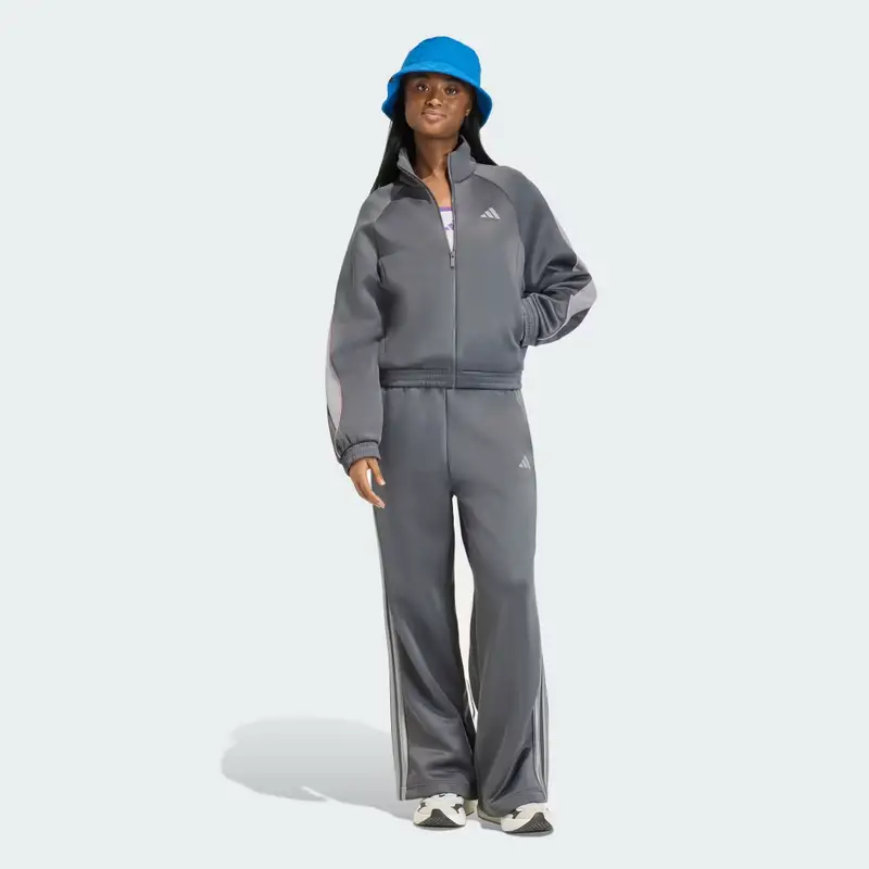 Pantaloni da allenamento Stadium con le 3 Strisce Grey Six miniatura 3