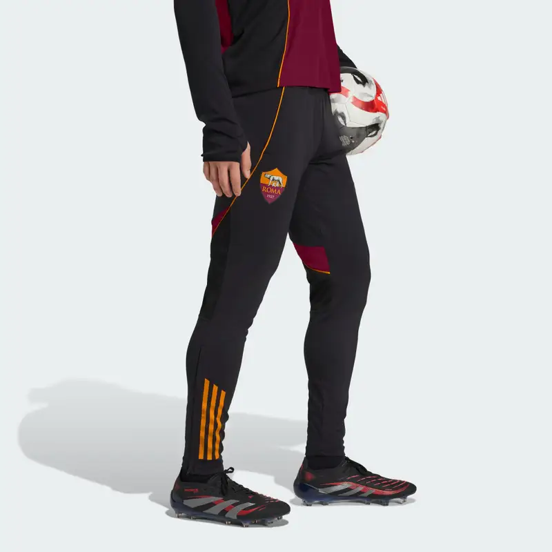 Pantaloni da allenamento Tiro 25 Competition AS Roma Black miniatura 3