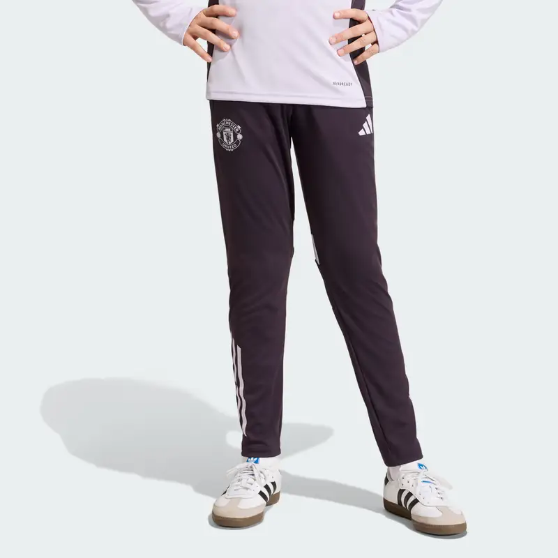 Pantaloni da allenamento Tiro 25 Competition Junior Manchester United FC Aurora Black miniatura 2