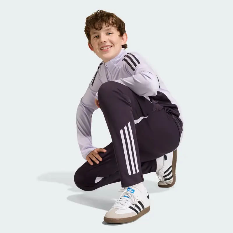 Pantaloni da allenamento Tiro 25 Competition Junior Manchester United FC Aurora Black miniatura 4