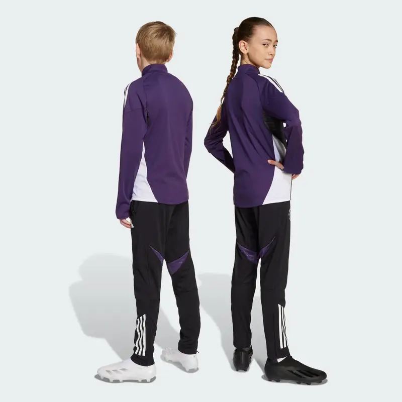 Pantaloni da allenamento Tiro 25 Competition Junior Manchester United FC Black miniatura 2