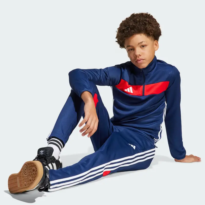Pantaloni da allenamento Tiro 25 Essentials Junior Team Navy miniatura 3