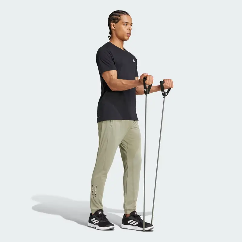 Pantaloni da allenamento Train Essentials Camo Silver Pebble miniatura 3