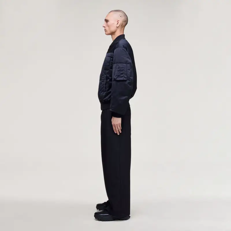 PANTALONI DA ALLENAMENTO Y-3 SPORT UNIFORM PINSTRIPE Black miniatura 2