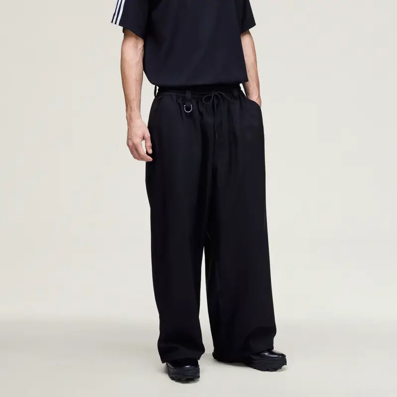 PANTALONI DA ALLENAMENTO Y-3 SPORT UNIFORM PINSTRIPE Black miniatura 4