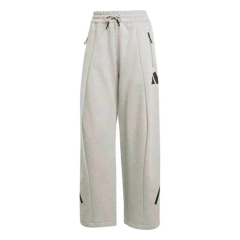 Pantaloni da donna adidas Z.N.E. Open Hem Gris