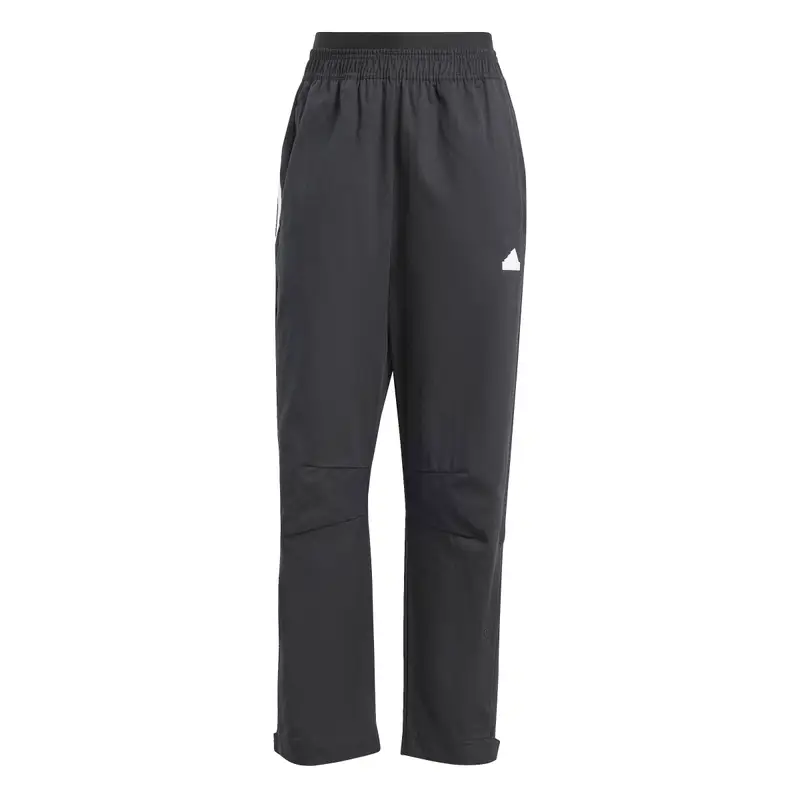 Pantaloni da donna larghi 7/8 in felpa adidas Tiro Woven Noir