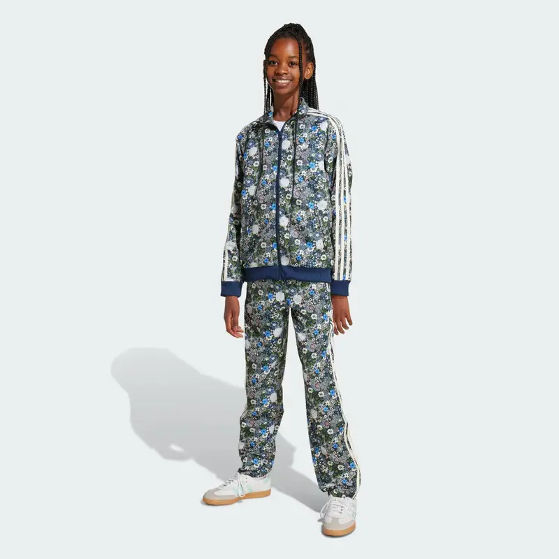 Pantaloni da ginnastica adidas Originals x Liberty London Firebird Night Indigo miniatura 3