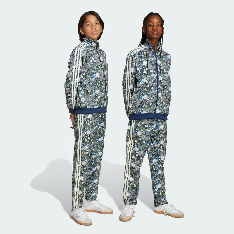 Pantaloni da ginnastica adidas Originals x Liberty London Firebird Night Indigo