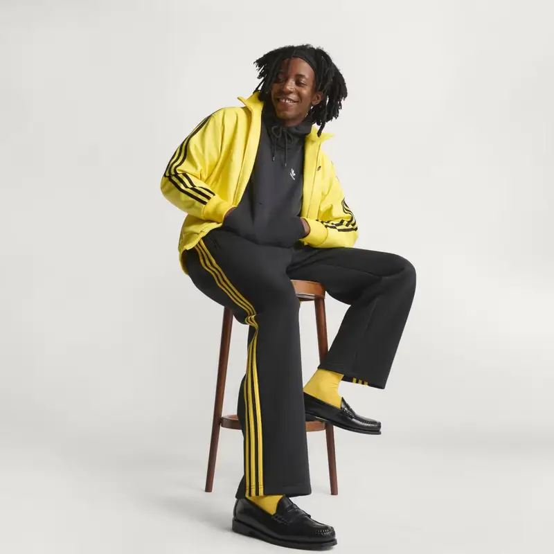 PANTALONI DA GINNASTICA CLASSICI Tipped Stripes Black miniatura 3