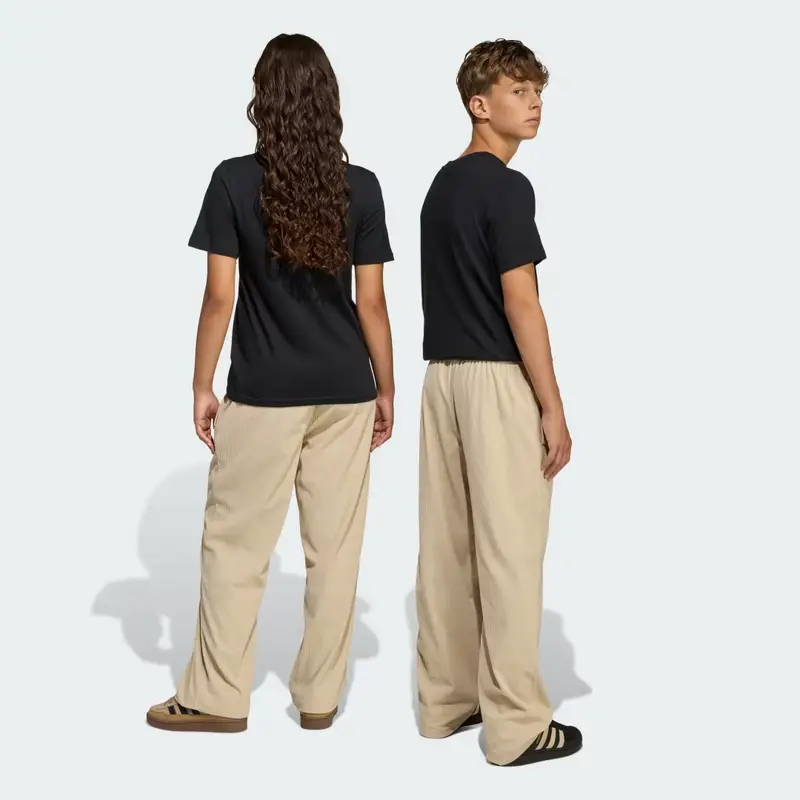 PANTALONI DA GINNASTICA SST IN VELLUTO A COSTE OVERSIZED Stone Khaki miniatura 2