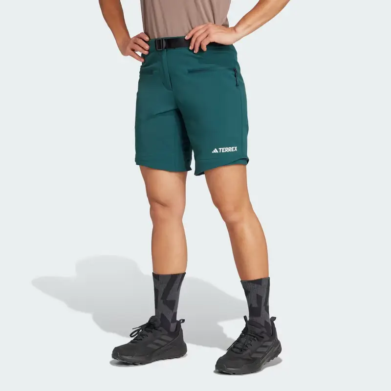 Pantaloni da hiking Terrex Utilitas Zip-Off Aurora Ivy miniatura 2