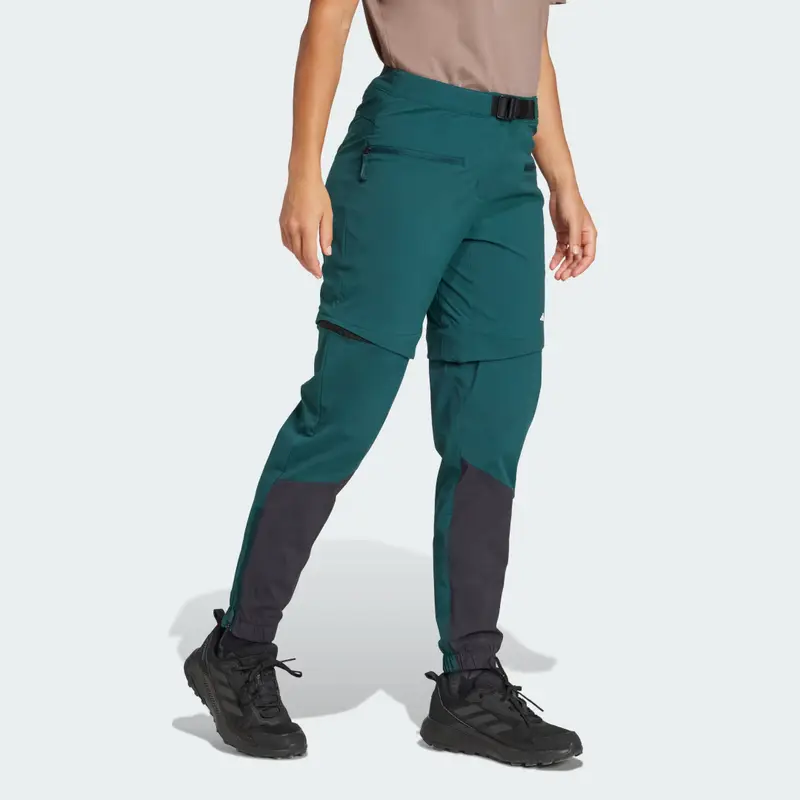 Pantaloni da hiking Terrex Utilitas Zip-Off Aurora Ivy miniatura 4