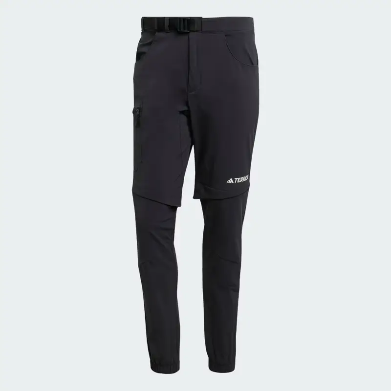 Pantaloni da hiking Terrex Utilitas Zip-Off Black