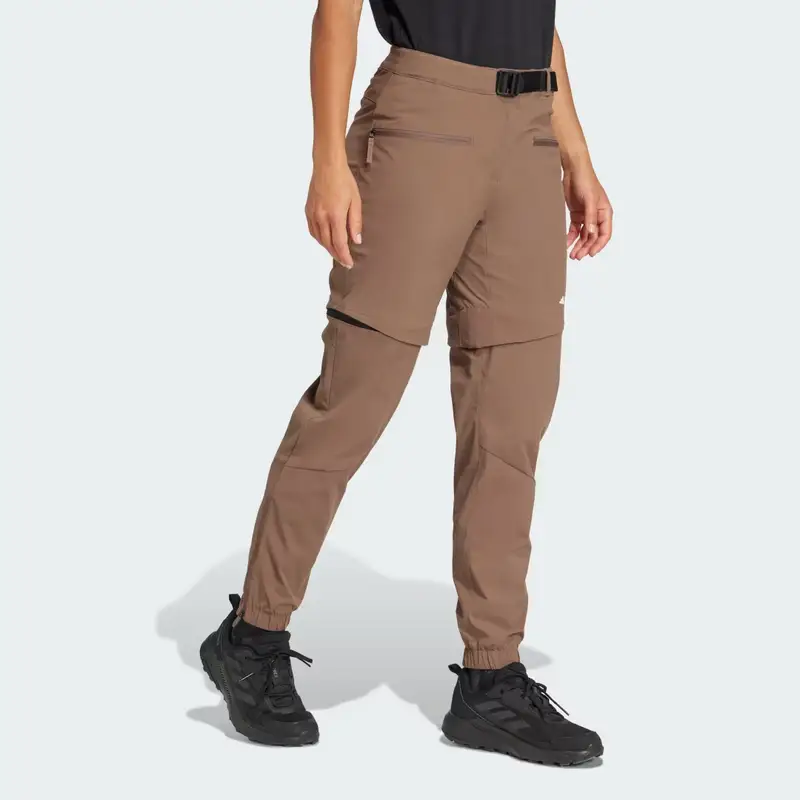 Pantaloni da hiking Terrex Utilitas Zip-Off Earth Strata miniatura 4