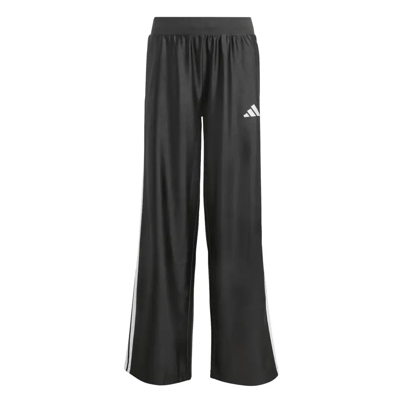 Pantaloni da jogging a gamba larga per ragazza adidas Seasonals Glam Noir