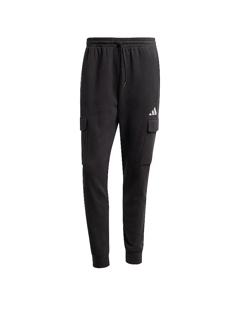 Pantaloni da jogging cargo Felczy da uomo nero | XXL