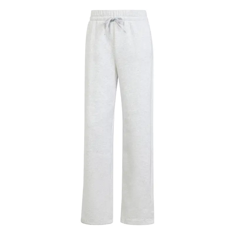 Pantaloni da jogging con orlo aperto donna adidas Essentials Small Logo Feelcozy Gris