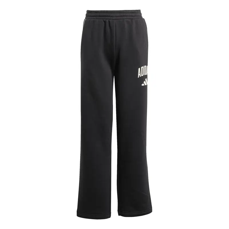 Pantaloni da jogging per bambini adidas Collegiate Typography Noir