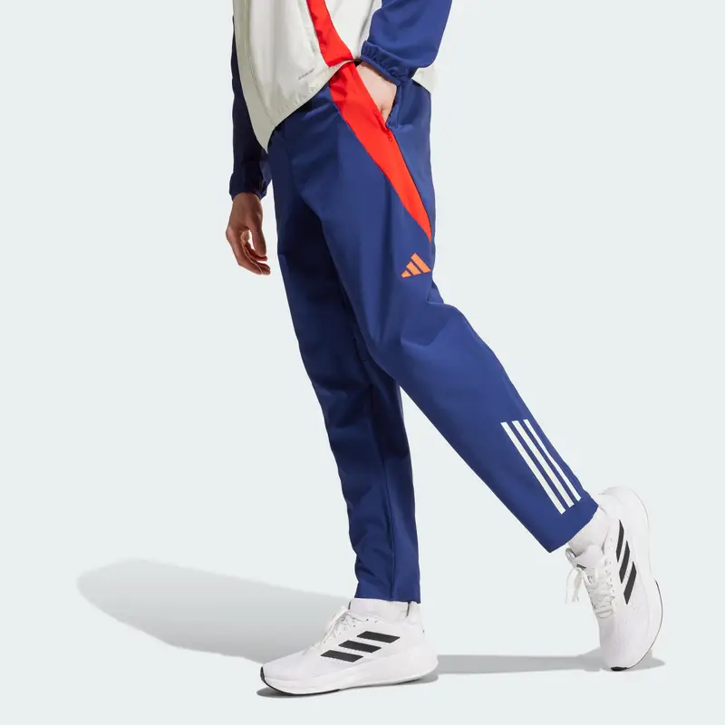 Pantaloni da rappresentanza Tiro 24 Olympique Lyonnais | Adidas Blu lupino