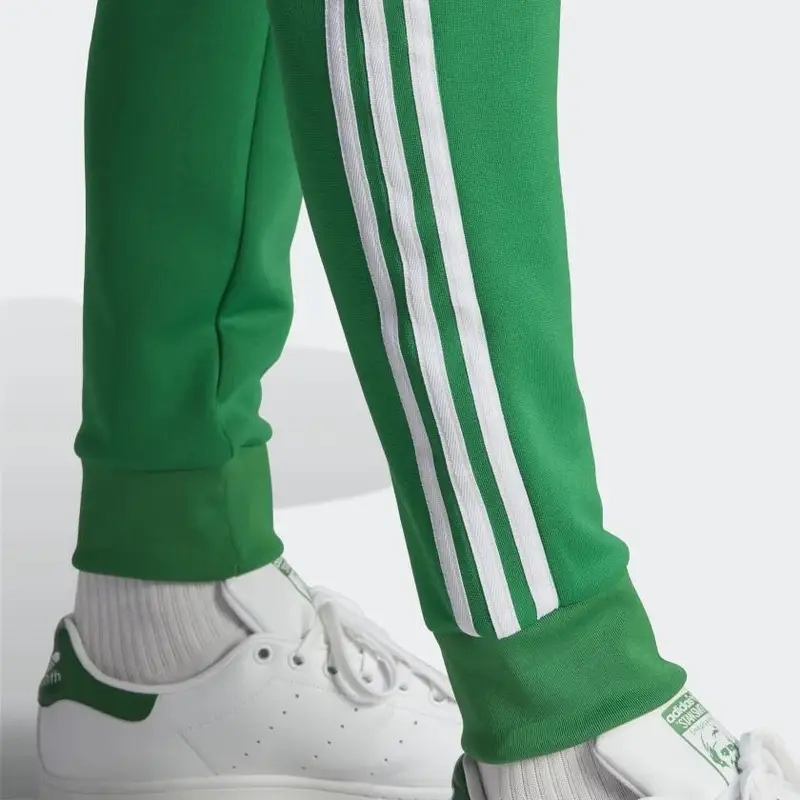 pantaloni da tuta adidas Adicolor Classics SST Verde/Bianco Uomo Streetwear IK3515 XXL miniatura 3