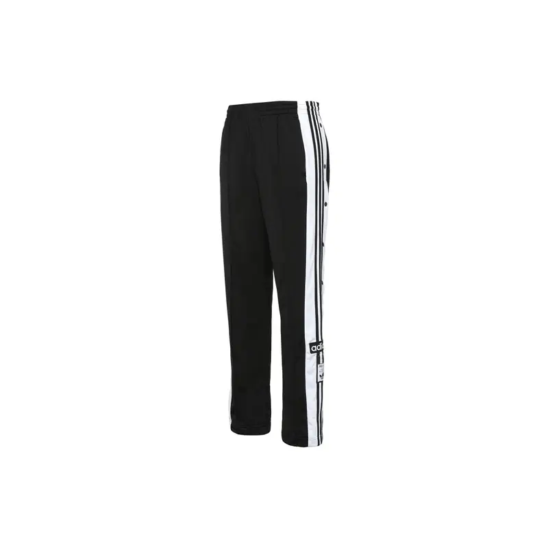 Pantaloni da tuta Adidas Originals Classic Serie a tre strisce Stampa logo a trifoglio Pantaloni da donna Neri IB5924 XS