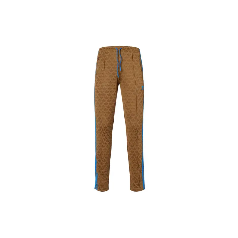 Pantaloni da tuta originali Adicolor 70s Retro Series Sst con stampa del logo patchwork a tre strisce da donna, caffè IK7875 M