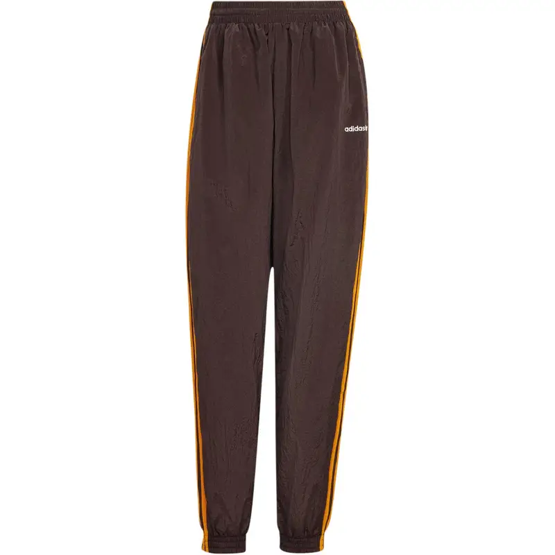 Pantaloni della tuta Adidas Originals anni 80 con tre strisce a contrasto e vita elastica con coulisse Pantaloni da donna grigio scuro marrone JC6147 S