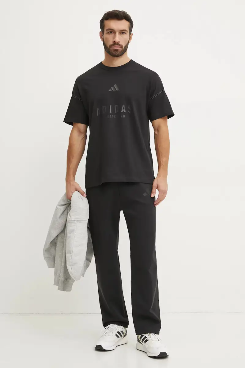 pantaloni della tuta Z.N.E. colore nero JC5478 miniatura 2