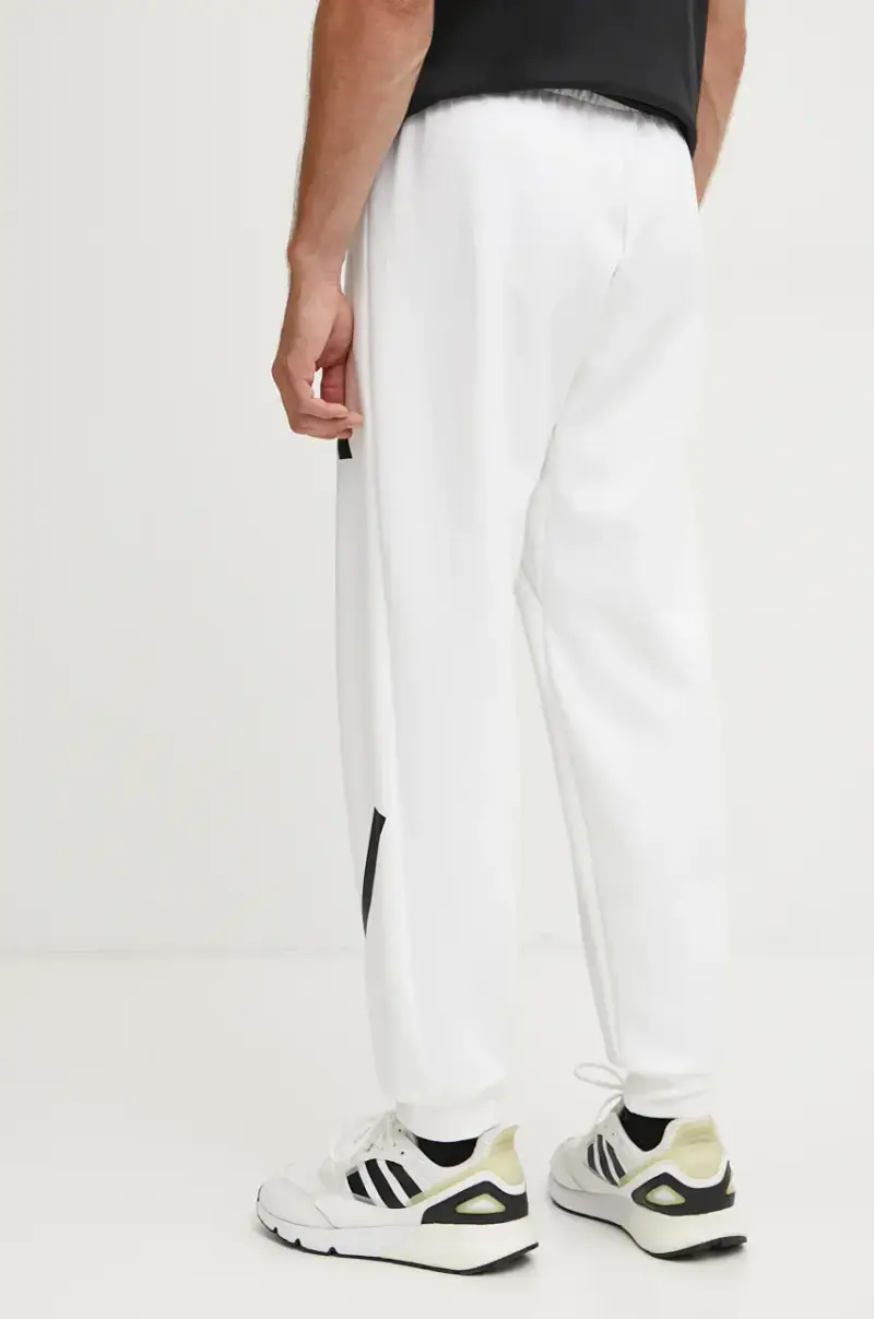 pantaloni della tuta ZNE colore bianco JF2449 miniatura 3