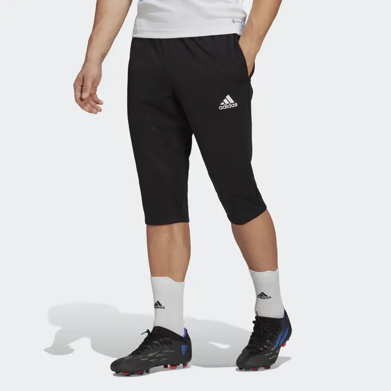Pantaloni Entrada 22 3/4 | Adidas Nero