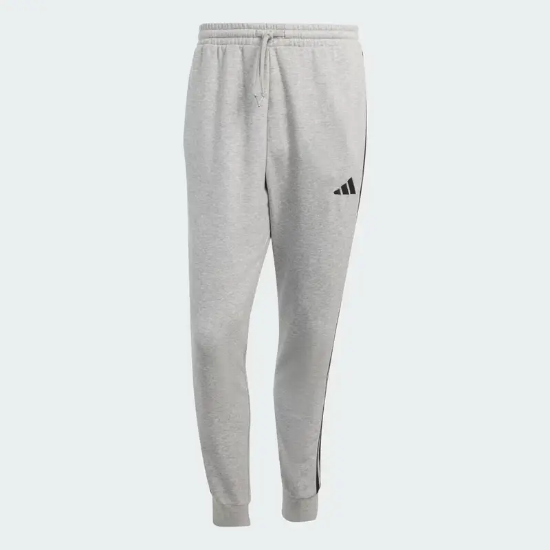 Pantaloni Essential 3-Stripes French Terry Medium Grey Heather miniatura 4
