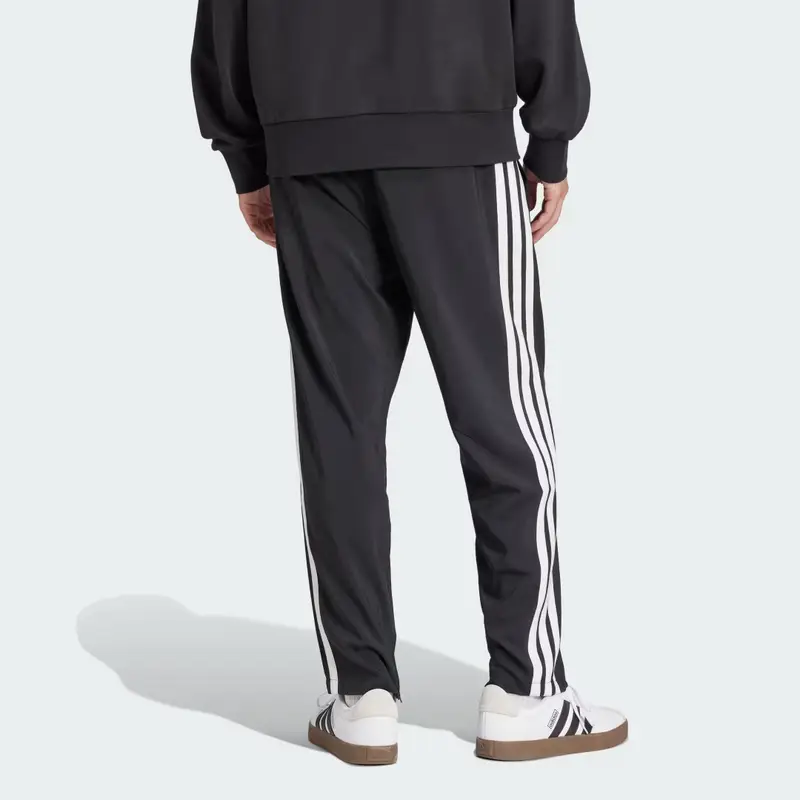 Pantaloni Essentials 3-Stripes Stanford Open Hem Black miniatura 2