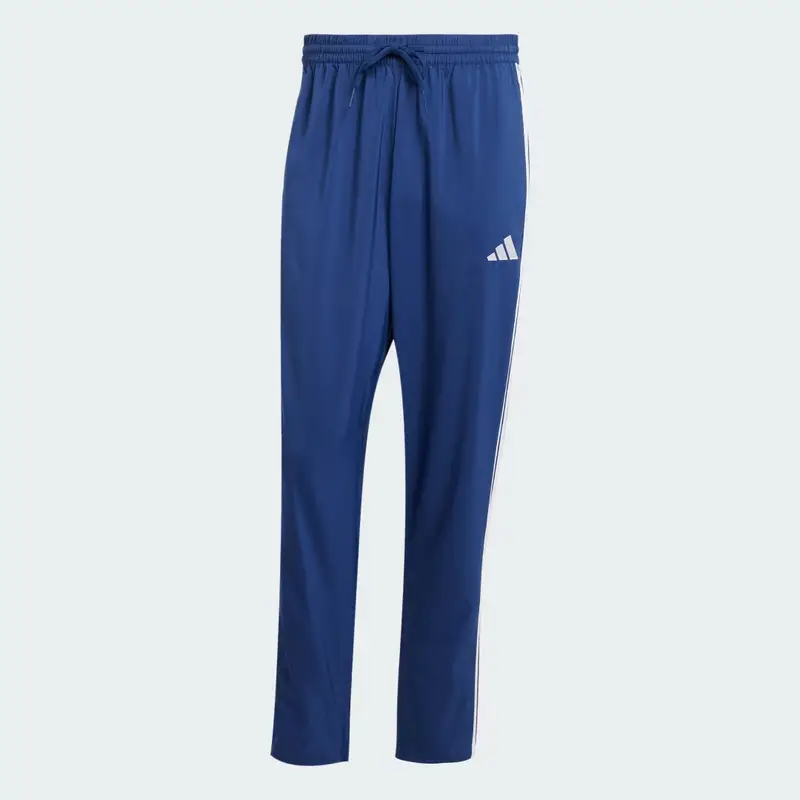 Pantaloni Essentials 3-Stripes Stanford Open Hem Dark Blue miniatura 4