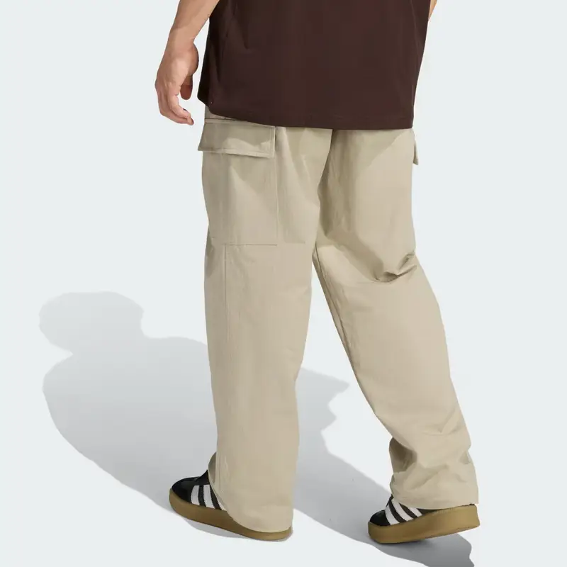 Pantaloni Essentials con Trifoglio Stone Khaki miniatura 2