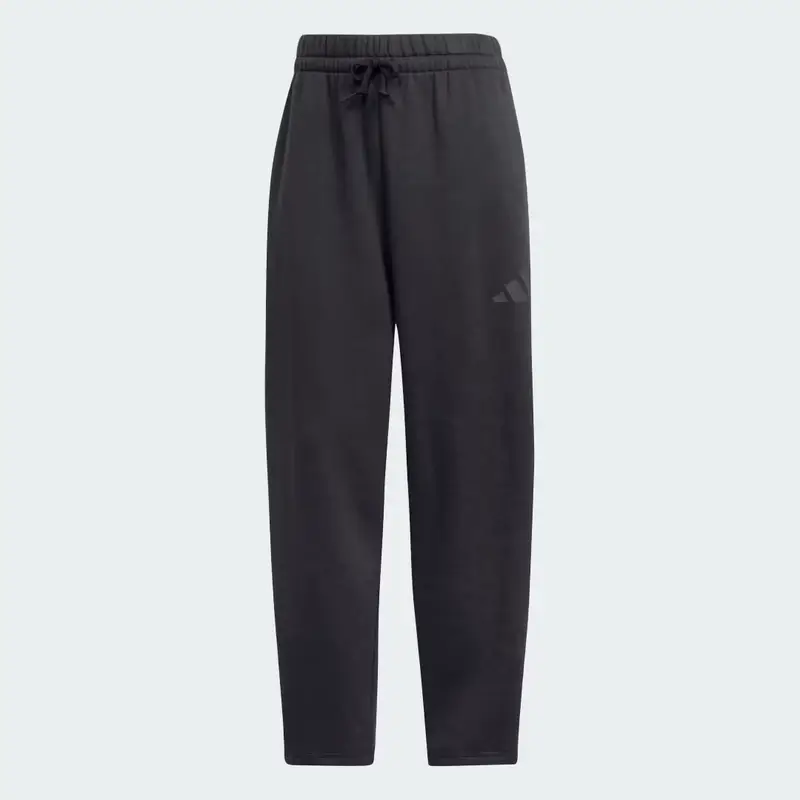Pantaloni Essentials Contemporary Logo Fleece Barrel Black miniatura 4