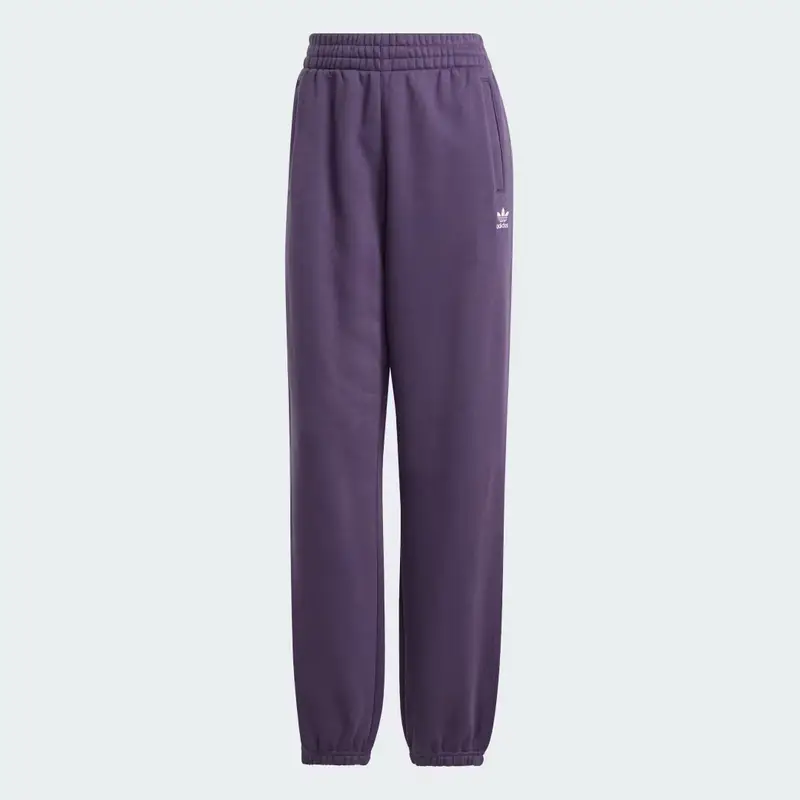 Pantaloni Essentials Fleece Loose Aurora Plum miniatura 4