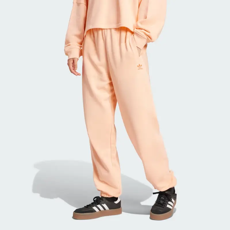 Pantaloni Essentials French Terry Glow Pink
