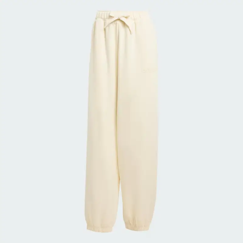 Pantaloni Essentials Linear Jogger Oversized Cream White miniatura 4